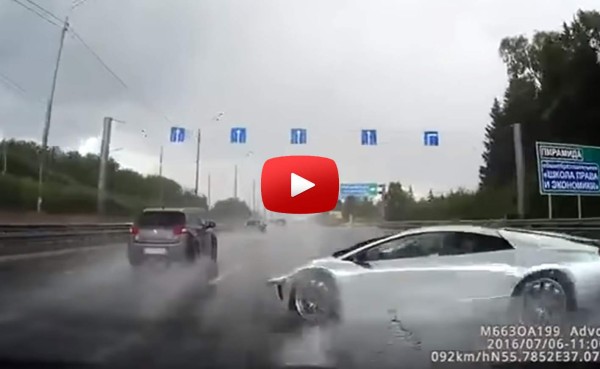 VIDEO: Hombre destruye su Lamborghini tras imprudencia