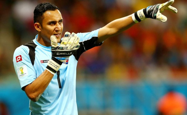 Keylor Navas podría perderse la Copa Oro
