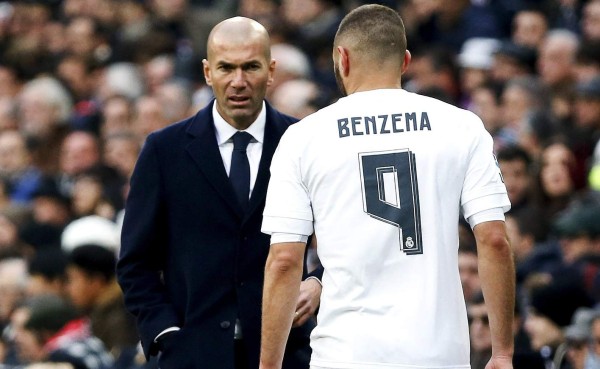 Zidane: 'Benzema quiere concentrarse en jugar al fútbol'