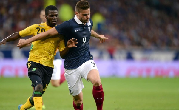 Francia receta humillante derrota de 8-0 a Jamaica