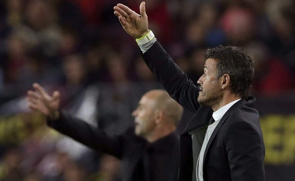 Luis Enrique: 'Menos mal que no hay muchos Rayos en el campeonato'