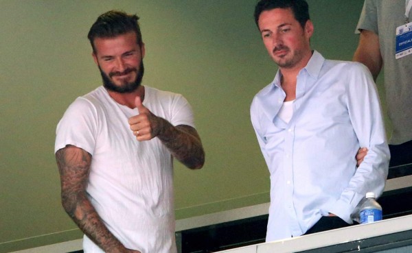 David Beckham, espectador de lujo en el Honduras-Inglaterra