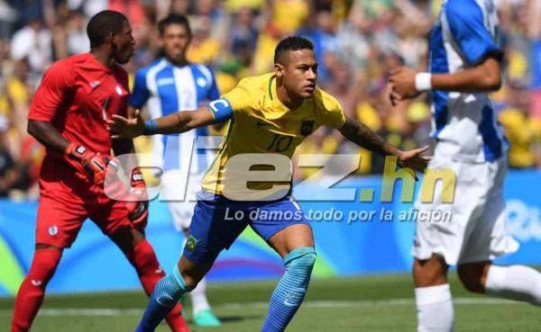 FOTOS: La pesadilla de Honduras en el primer tiempo contra Brasil