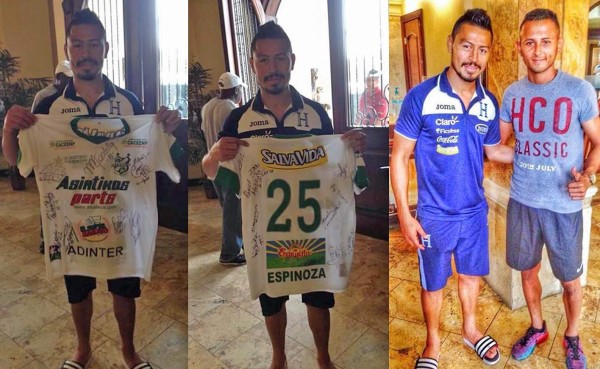 La historia detrás de la camiseta de Platense que recibió Roger Espinoza