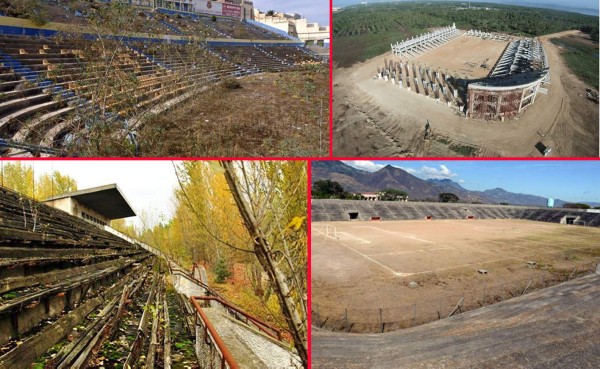 ¡Increíble! Grandes estadios que están totalmente abandonados