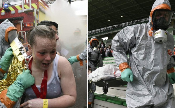 Francia realiza simulacros de ataques terroristas químicos que podrían darse en la Eurocopa