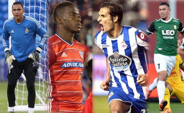 Los legionarios centroamericanos más destacados en el mundo de la jornada