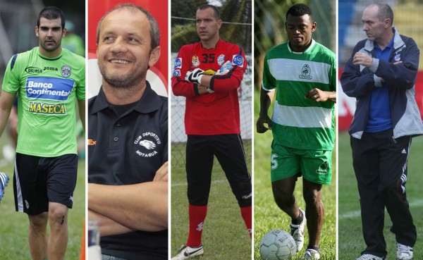 Los jugadores y entrenadores 'exóticos' que han llegado a Honduras