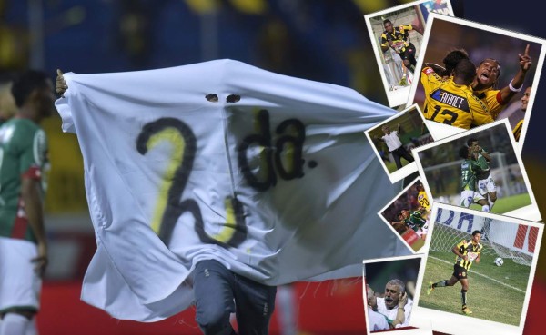 Las imágenes inolvidables de los clásicos entre Marathón y Real España