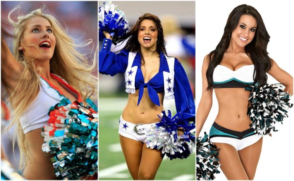 ¡Divinas! Las porristas más sensuales de la NFL