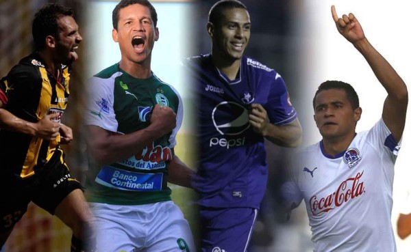 Los delanteros del Clausura 2016 con más goles en Honduras