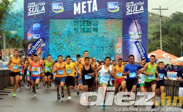 FOTOS: Así fue la multitudinaria Maratón de la Sula
