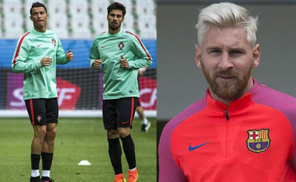 Lo que piensa André Gomes sobre Messi y Cristiano Ronaldo