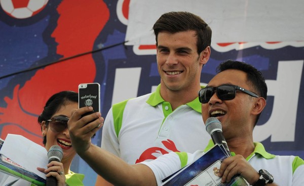 Gareth Bale desatá locura en acto publicitario en Indonesia