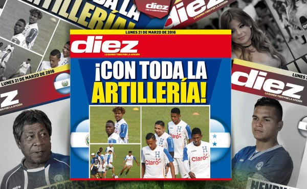 Las portadas digitales de DIEZ para hoy lunes 21 de marzo