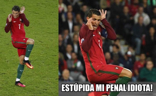 MEMES: Así se burlan de Cristiano Ronaldo tras el penal fallado ante Austria en la Eurocopa