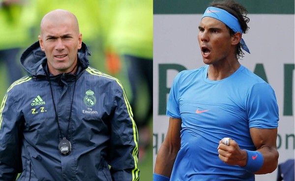 Zinedine Zidane: 'Estoy mal por lo que han dicho de Nadal'