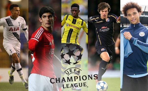 TOP: Estos son los jóvenes a seguir en la Champions League 2016/17