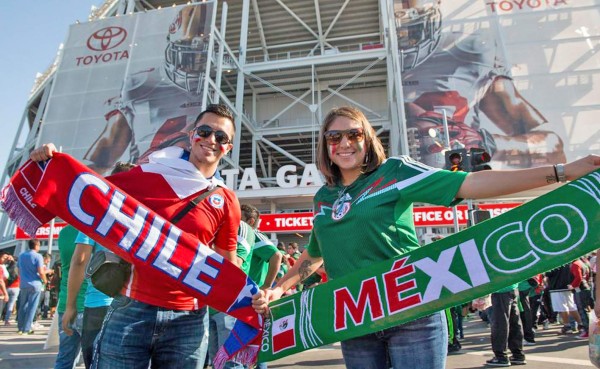 México y Chile empatan en juego amistoso disputado en EEUU