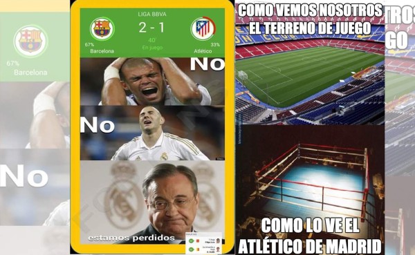 Los memes se burlan del Atlético tras derrota contra el Barcelona