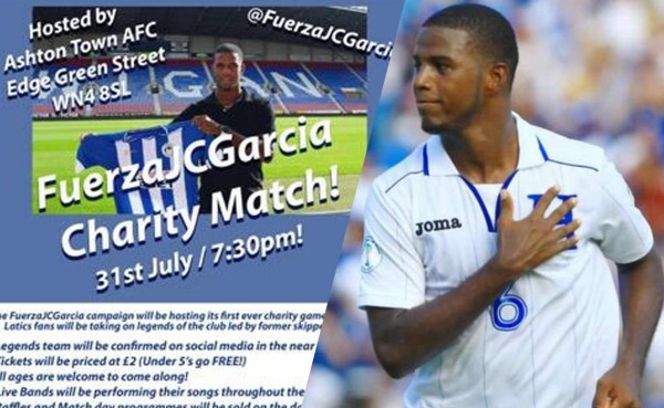 Aficionados del Wigan organizan partido a beneficio de Juan Carlos García