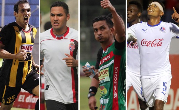 Los cuatro cañoneros que mantienen su paso goleador en Honduras