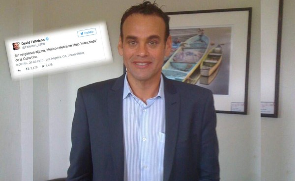 David Faitelson: 'México celebra un titulo 'manchado” de la Copa Oro'
