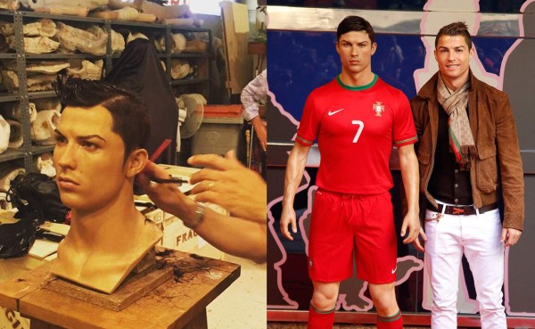 Cristiano Ronaldo encarga una figura de cera en museo de Madrid