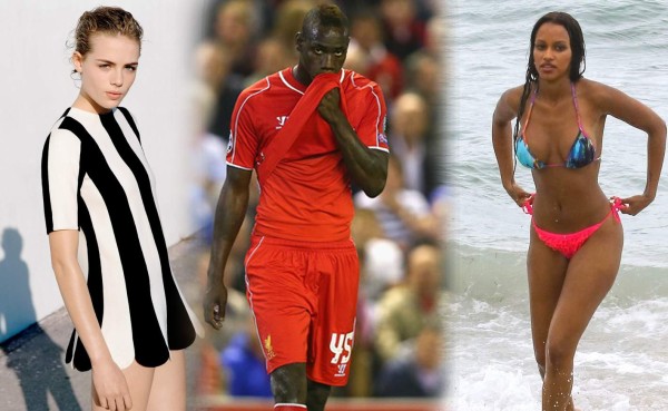 Tras separación con Neguesha, Balotelli se consuela con modelo de 18 años