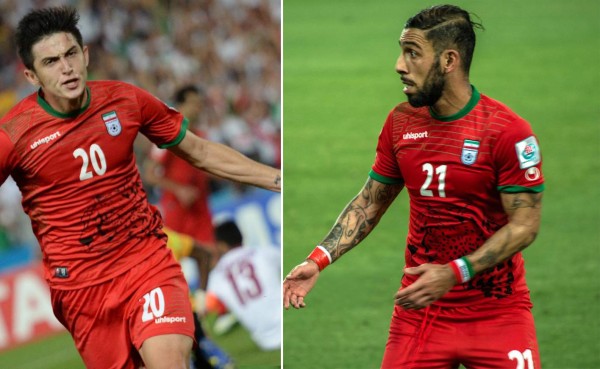 Federación de Irán podría sancionar a dos seleccionados por usar tatuajes