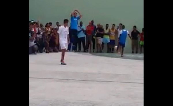 VIDEO: Sergio Ramos celebra gol al estilo Cristiano Ronaldo en Cuba