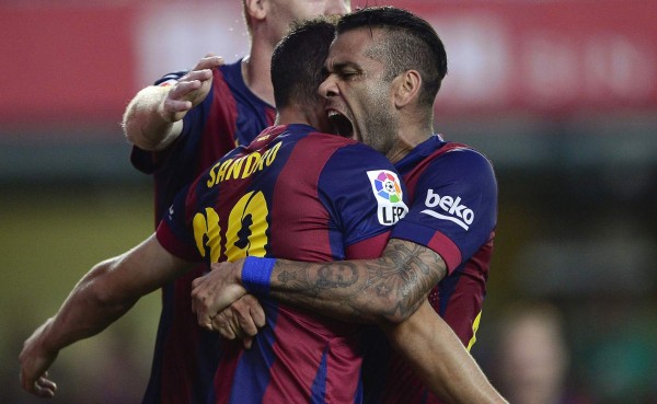 Sandro salva al Barcelona y le da triunfo ante Villarreal