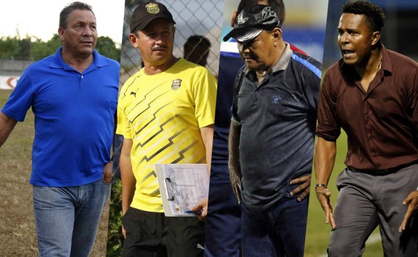 Los técnicos que pueden perder su puesto este fin de semana en Honduras