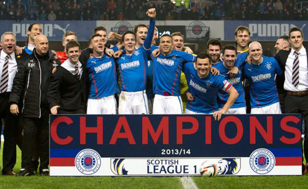 Arnold Peralta es campeón y asciende a segunda en Escocia