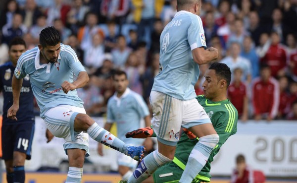 Nolito: 'Keylor ha sacado tres o cuatro balones de gol y no sé cómo'