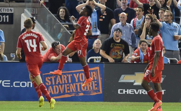 Liverpool se impuso a Manchester City en Nueva York