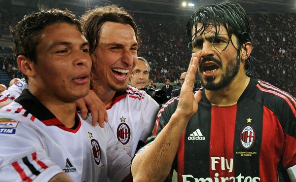 Thiago Silva: ''Ibra metió boca abajo a Gattuso en el bote de basura''