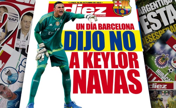 Keylor Navas y Primi Maradiaga, protagonistas de nuestras portadas digitales