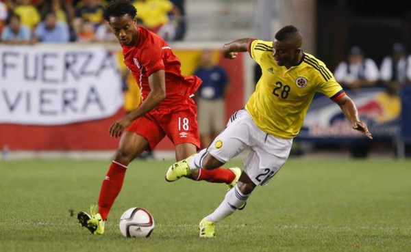 Colombia y James Rodríguez no pudieron con Perú
