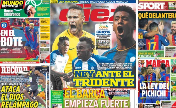 Principales portadas: Así titulan los periódicos del mundo este lunes 15 de agosto