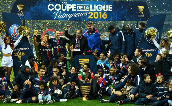 PSG gana la Copa de la Liga al derrotar al Lille