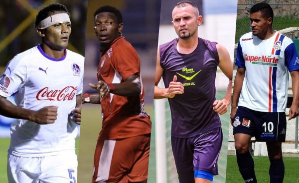 Los futbolistas que han engrosado las filas de la legión hondureña