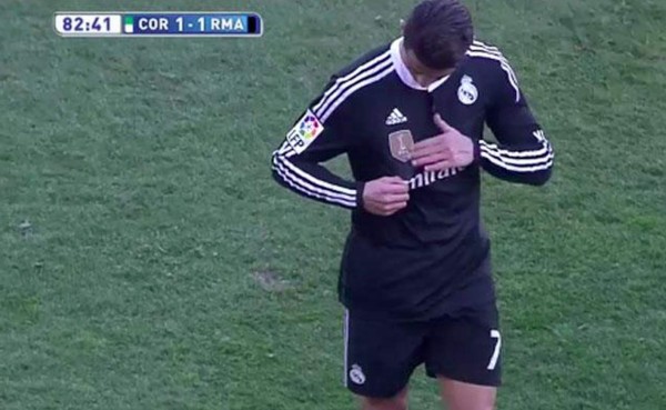 Cristiano le 'sacó brillo' al escudo del Mundial de Clubes