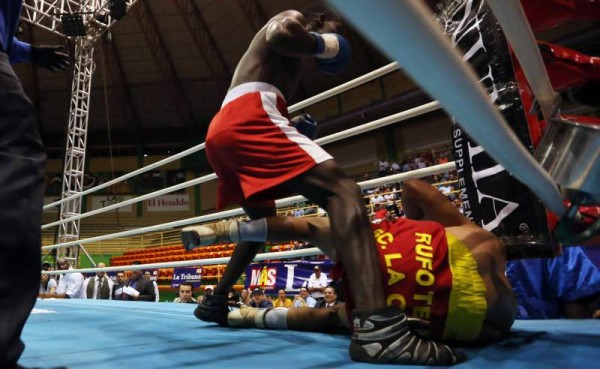 'Muñeco' González demostró su potencia física y le ganó sin contratiempos al nicaragüense Pedro Cerda. Foto DIEZ