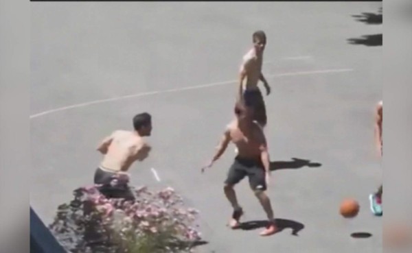 VIDEO: Los seleccionados de Alemania juegan baloncesto en la concentración