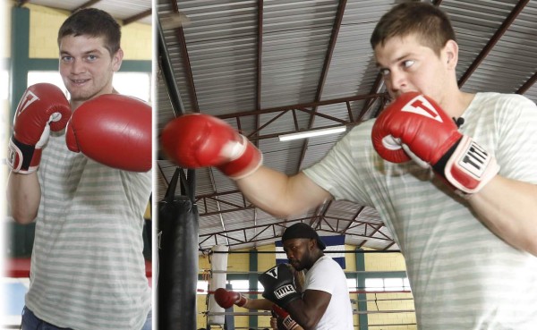 Cristhian Gutiérrez, el goleador que se pasó al boxeo en Real España