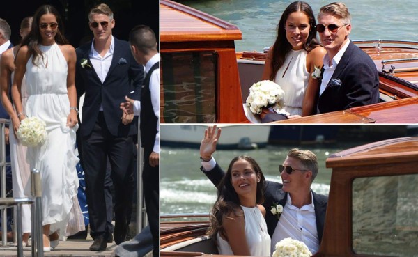 La bella y soñada boda en Venecia entre Schweinsteiger y Ana Ivanovic&nbsp;&nbsp;