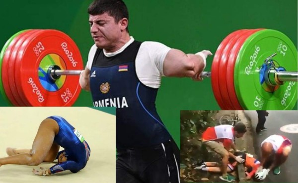 Las impactantes lesiones que se han dado hasta ahora en los Juegos Olímpicos de Río 2016