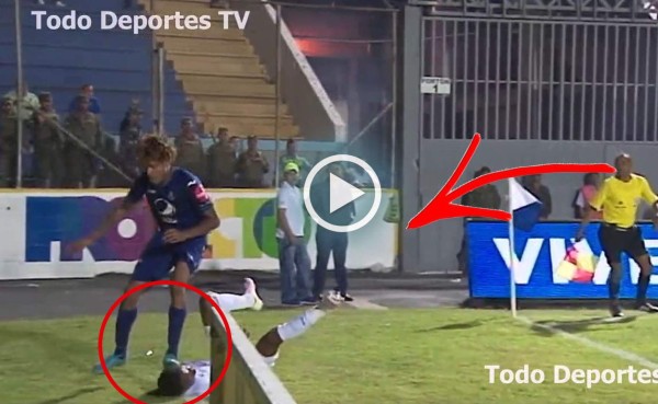 Video: Así se miró desde otro ángulo el pisotón de Henry Figueroa a Kevin Álvarez