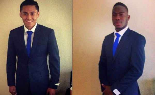 Jugadores de Honduras lucen traje mundialista para viajar a Brasil
